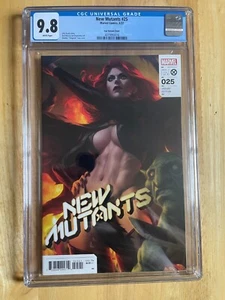 NEW MUTANTS #25 CGC 9.8! STANLEY "ARTGERM" LAU VARIANT COVER! - Bild 1 von 4