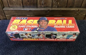 1989 FLEER Baseball Factory SEALED Complete Set - KEN GRIFFEY, JR. RC 660 Cards - Picture 1 of 4