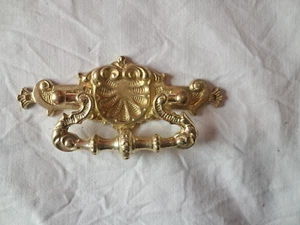 Antikmöbel Griff Möbelgriff Antik Möbel Möbelbeschlag Beschlag 92x36 mm - Bild 1 von 1
