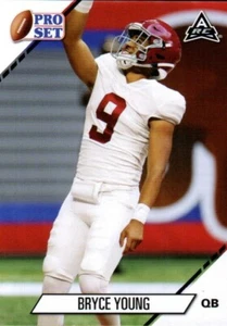 BRYCE YOUNG 2021 Leaf Pro Set RC #01 Alabama Crimson Tide - Picture 1 of 1