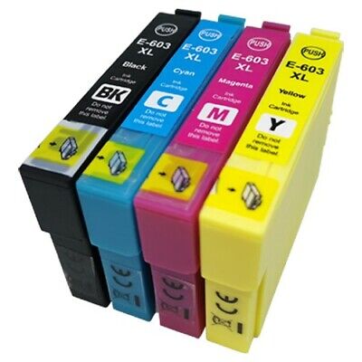 603XL Ink Cartridges Epson XP-3100 XP-4100 XP-2100 WF-2810 WF-2830 WF2835 • 10.49£