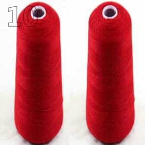 New Lace Warm Soft 2x100g Cone Pure Cashmere Hand Rug Knitting Crochet Yarn 10 - Picture 1 of 19