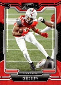 Chris Olave 2022 Chronicles Playbook Draft - RC #10 - Ohio State Buckeyes - Picture 1 of 2