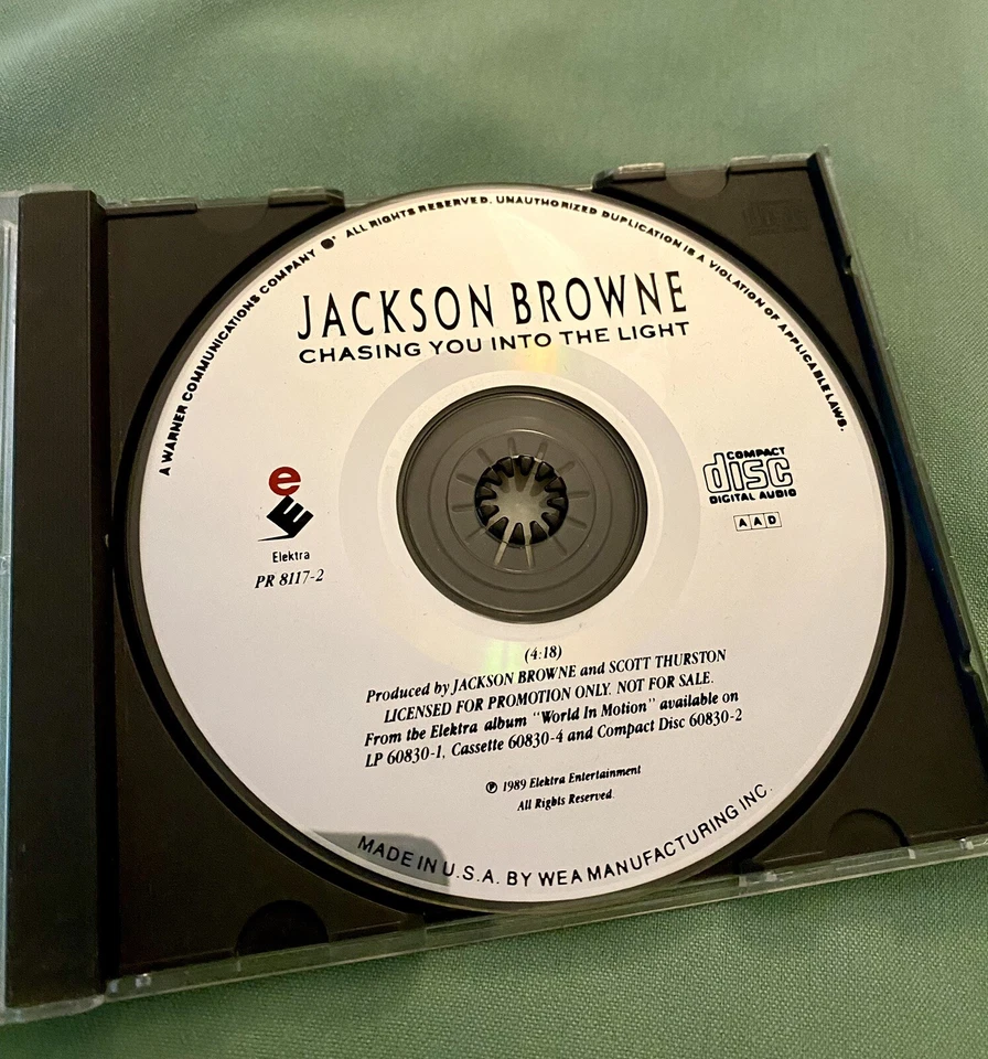 JACKSON Browne Promo CD Chasing You Into The Light - Bild 1 von 1