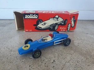 SOLIDO SERIE 100 - ALPINE F. III - NO MEBETOYS POLITOYS MERCURY DINKY CORGI - Foto 1 di 13