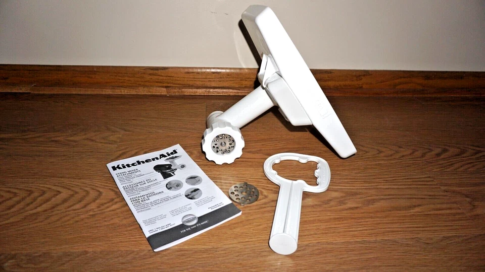 KITCHEN-AID MEAT/FOOD GRINDER SET - Image 1 of 2