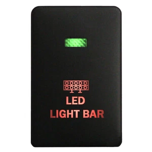 Druckschalter 207GR LED LICHTLEISTE Ein-Aus LED 12V 3A für Mitsubishi Outlander ZK - Bild 1 von 2