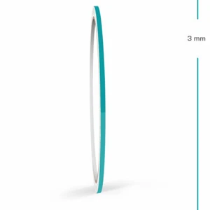 Zierstreifen 3mm 10 Meter Türkis Glänzend Glanz Auto Boot Motorrad Wohnmobil - Bild 1 von 5