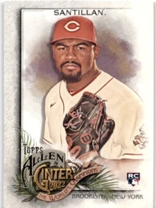 TONY SANTILLAN RC 2022 Topps Allen & Ginter #158 Cincinnati Reds - Picture 1 of 2