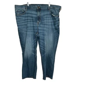 New Old Navy Men’s Loose Fit Jeans Size 50x30 Built In Flex Blue BNWT Denim - Picture 1 of 5