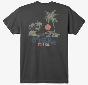 O'Neill Men's T-Shirt Hideaway Short Sleeve Crewneck Tee in XL Dark Charcoal - Picture 1 of 6