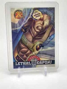 Cable 1995 X-Men Marvel Fleer Ultra Lethal Weapons Insert Card #3 (NM) - Picture 1 of 2