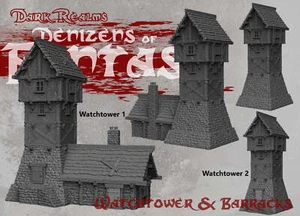 Watchtowers - DND - Dungeons & Dragons - RPG - Pathfinder - Mesa - TTRPG - D - Imagen 1 de 3