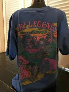 Rare Vtg 80s Town & Country T&C Surf Design Legends Shirt Size Small Skate Bolt - Bild 1 von 5