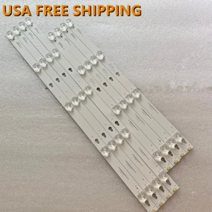 LED Strips(8) JL.D55051330-004ES-M 4C-LB5505-HR for TCL 55S405 55S401 U55P6006 - Picture 1 of 5