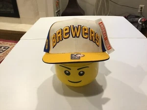 NWT Milwaukee Brewers ALL OVER American Needle Cooperstown Wool Blend SZ  7 1/2 - Picture 1 of 11