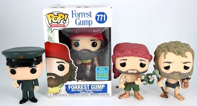 Lote de figuras Funko Pop de Tom Hanks Cast Away 791, 792 y Forrest Gump 771, 789 Foto 1 de 4