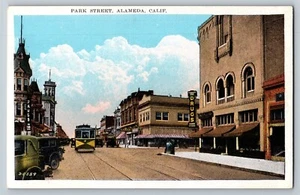 Postcard Park Street, Alameda, California A7 - Picture 1 of 2