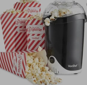 Popcorn Maker – 1200W Popcorn Machine with Hot Air Circulation, One Touch - Picture 1 of 3