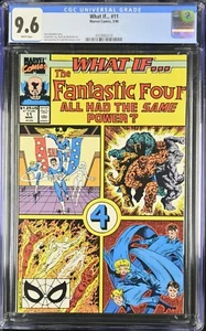 WHAT IF #11 [1990] - CGC 9.6 - WP - Marvel Comics - Todd McFarlane Cover - Picture 1 of 3