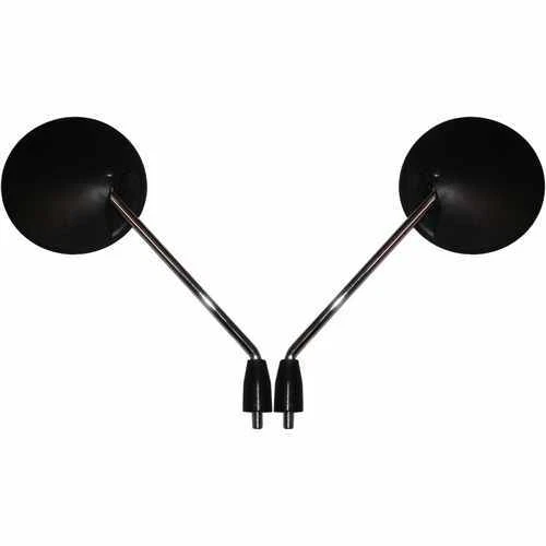 Espejos retrovisores 8 mm negros redondos izquierda o derecha para Honda MTX 80 RF 1983 Foto 1 de 1