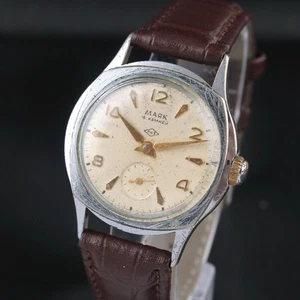 Rare Raketa MAJAK PChZ Vintage Soviet Mechanical Mens USSR Mechanical Wristwatch - Bild 1 von 9