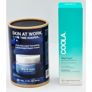 Skin At Work - The Time Keeper Repair Cream & Coola - Vital Rush Repair Serum - Foto 1 di 4