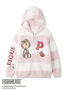 PEANUTS x Gelato Pique Original Art Jacquard Hoodie Sally Pink UNISEX Japan Neu - Bild 1 von 2