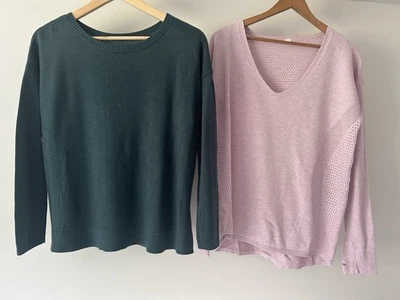 2 suéteres de manga larga Lululemon para mujer talla S y M/L Foto 1 de 4
