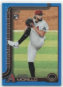 Serie Actualización Topps 2025 Lámina Azul Juan Morillo #US232 Diamondbacks RC/150 - Imagen 1 de 2