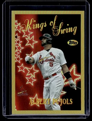 2023 Topps Archives King Of Swing Albert Pujols /50 #SB-12 - Image 1 of 2