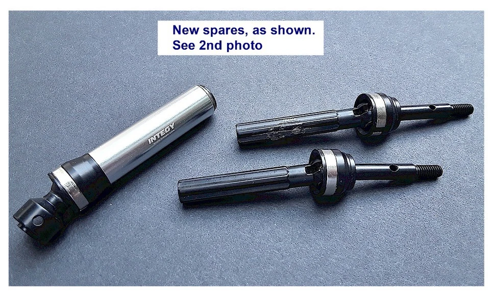 Integy XHD Steel Rear Universal Drive Shaft Traxxas Slash Stampede 4x4 NEW C-PIX - Image 1 of 2