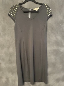 Michael Kors Dress Gold Rhinestone Size 4 - Picture 1 of 4