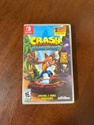 Crash Bandicoot N. Sane Trilogy - Nintendo Switch TOTALMENTE NUEVO - SELLADO Foto 1 de 2