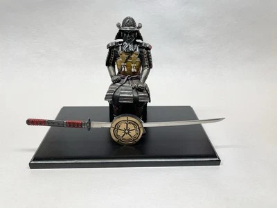 Japanese Samurai Warrior Statue - Desktop Display With Letter Opener.  - Image 1 of 4
