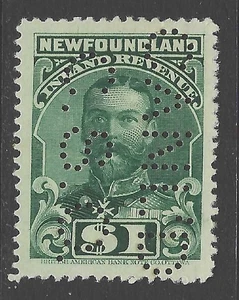 Bigjake: Newfoundland NFR-20,   $1.00 Inland Revenue - Picture 1 of 2