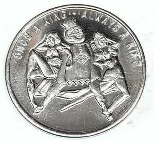 # C039 RISQUE ALUMINUM FLIPPING TOKEN - Picture 1 of 2