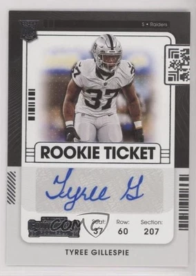 2021 Panini Contenders Rookie Ticket Tyree Gillespie #212 Rookie Auto RC - Image 1 of 2