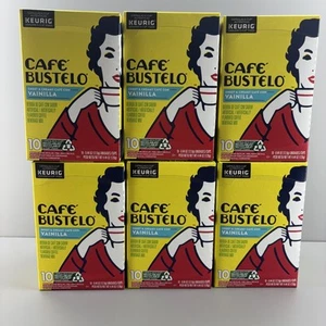 Cafe Bustelo Sweet & Creamy Café Con Vainilla, 60 Keurig K-Cup Pods Exp 11/27/24 - Picture 1 of 5