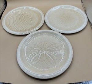 Juego de 3 platos de 10 1/4 pulgadas esculturas del mar franciscano - Imagen 1 de 9