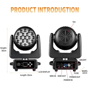285W CREE LED Moving Head Light, RGBW, 4° Beam, DMX-512, Auto/Sound Control - Picture 1 of 8
