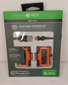 PowerA Play And Charge Kit for Xbox One 2 x 1100mAh - Picture 1 of 6