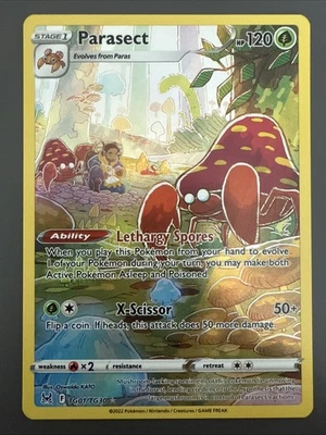 Parasect TG01/TG30 Swsh11: Lost Origin Trainer Gallery Holo Pokemon TCG - NM - Image 1 of 2