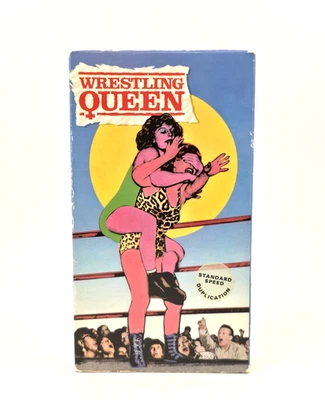 Wrestling Queen VHS (1991) Burbank Video SP Vivian Vachon Andre the Giant, Cover - Image 1 of 4