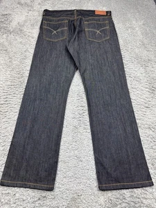 Evolution Jeans Men 40x34 Charcoal Gray Straight Leg Stretch Hip Hop Y2K Denim - Picture 1 of 9