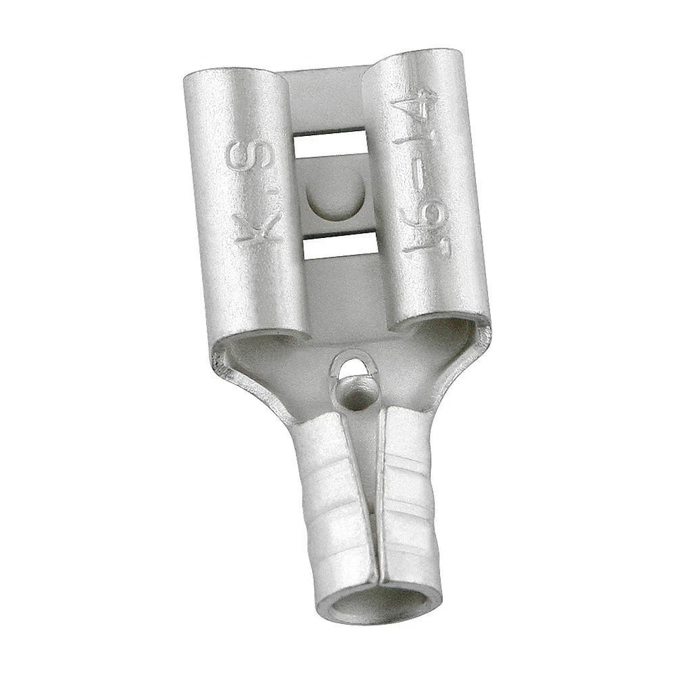 POWER FIRST 5WHC5 Fem Disc,Tin,Brass,None,PK100 5WHC5 - Image 1 of 1