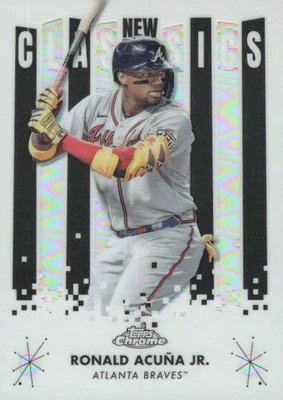 2022 Topps Chrome #NC-3 Ronald Acuña Jr. New Classics - Image 1 of 2