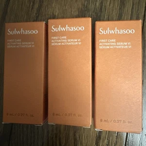 Sulwhasoo First Care Activating Serum VI 8ml x 3pcs (24ml) Sample Exp 2026 LOT - Picture 1 of 4