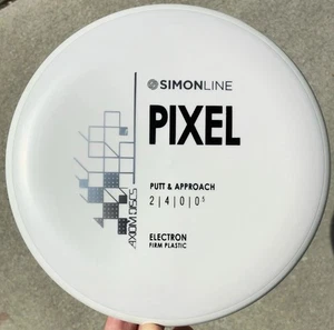 MVP Axiom Electron Firm Pixel Rare WHITE-on-WHITE Simon’s Natural Gem Disc Golf - Picture 1 of 10