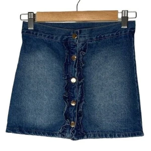 Tommy Bahamas girls blue denim skirt, size 7 to 8 - Picture 1 of 6